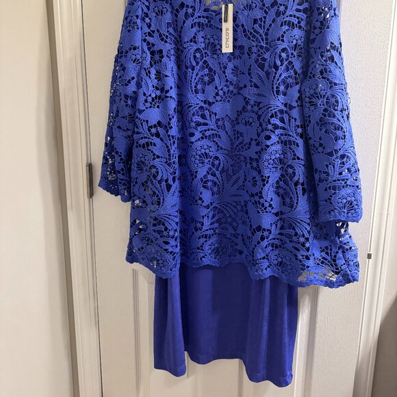 Chico's Lace Dress w/ Cardigan NWT - Picture 5 of 5